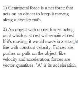 UCM Gravitation Discussion